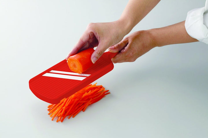 Kyocera 3er Set mit Aufbewahrungsbox Hobel, Kunststoff Keramik, rot, 29,5 x 10,1 x 10,2 cm Hobel-Set