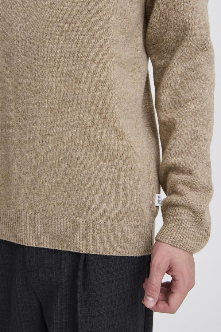 CASUAL FRIDAY CFKarl Herren Rollkragenpullover Strickpullover Feinstrick Pullover mit Rollkragen S 1