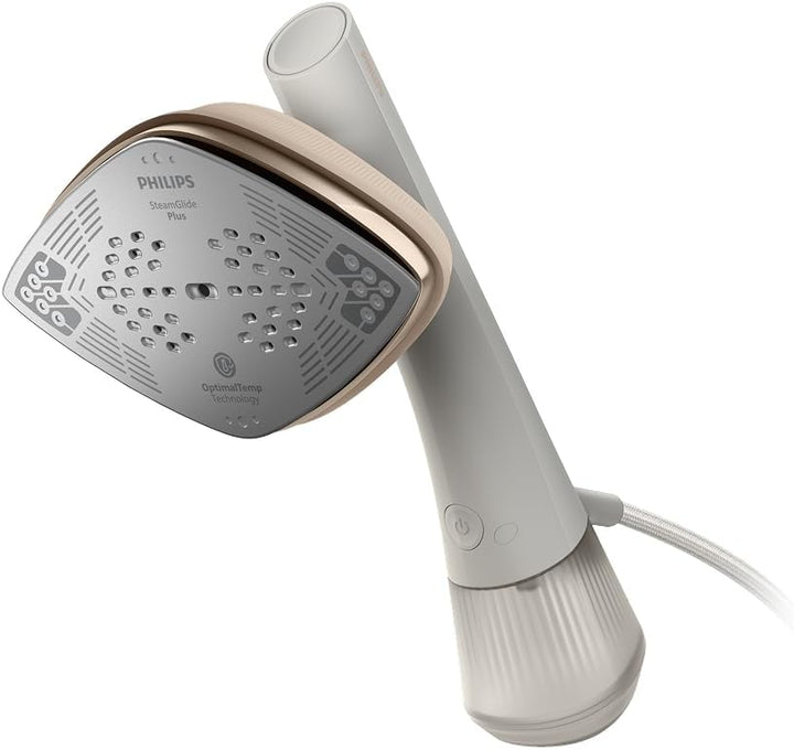 Philips OneTurn, 2-in-1 Bügeleisen & Steamer mit drehbarem Kopf, Einfach losbügeln – kein Brett, 45