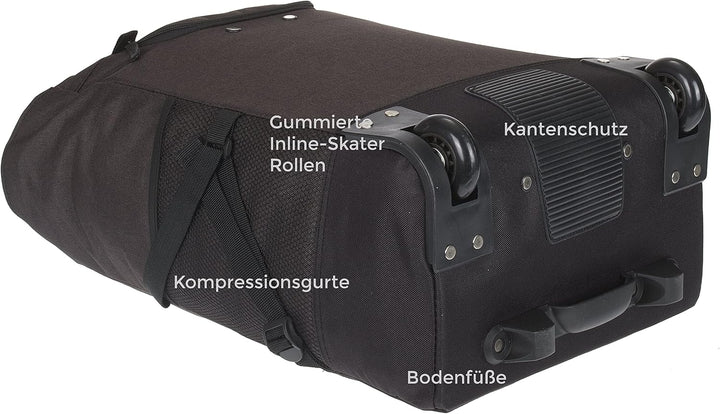 Punta Wheel Shoppingtrolley Einkaufstrolley 10183-0100 TT Black +TK | Einkaufsroller Einkaufswagen S