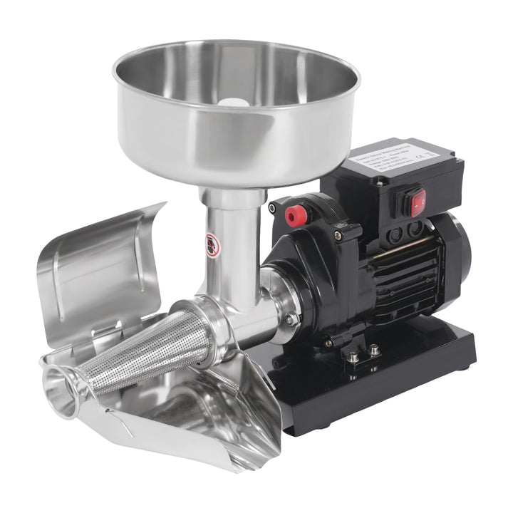 Elektrische Tomatensaucenmaschine 450W, Elektrische Tomatenpresse aus Edelstahl für Tomatensauce Erd