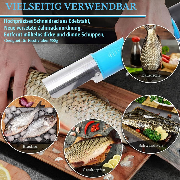 MXBAOHENG fischschupper elektrisch Elektrischer Fischschaber Elektrische Fisch Scaler elektrischer F