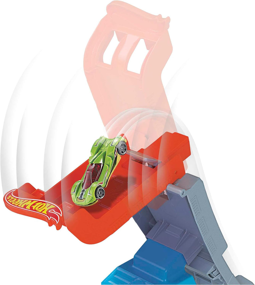 Hot Wheels GBF83 - Sortiment mit 3 Action-Sets für spannende Rennen, Wettkämpfe und zum Entwickeln v