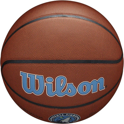 Wilson Unisex-Adult NBA Team Composite Basketball 7 Minnesota Timberwolves, 7 Minnesota Timberwolves