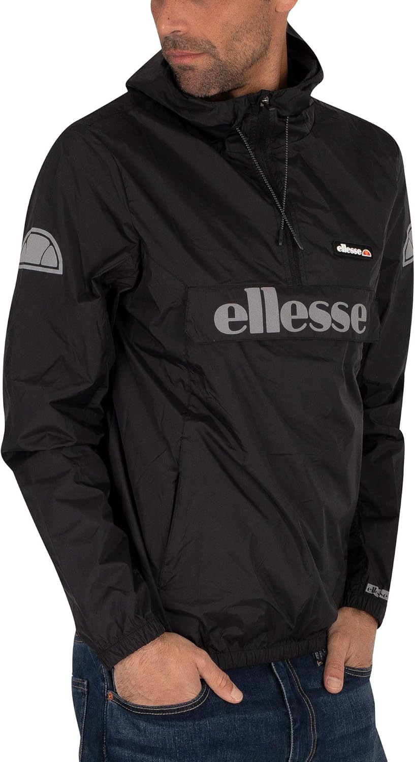 Ellesse Herren Berto 2 Jacke XS Schwarz, XS Schwarz