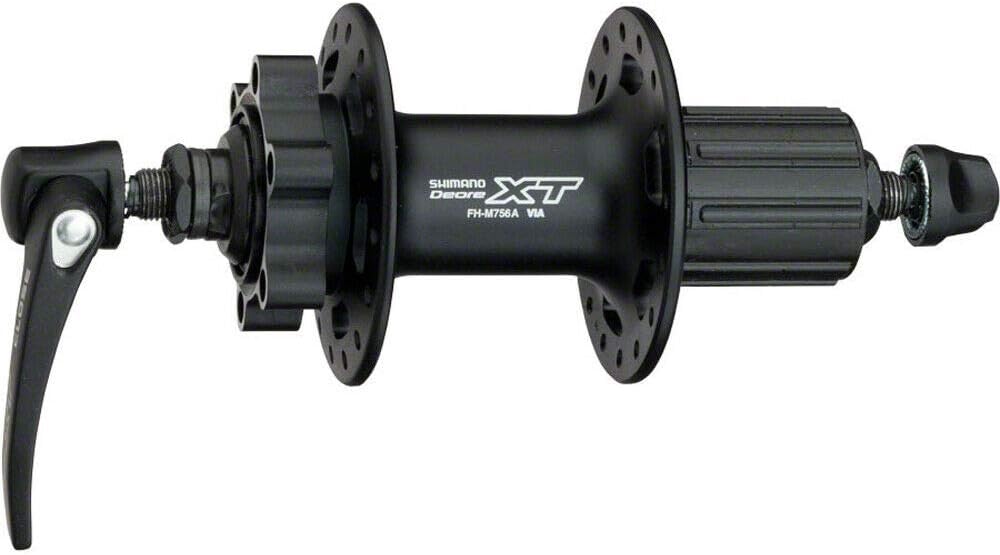 Shimano HINTERRADNABE XT SCHWARZ 8/9 F (11) SCHNELLSP.,32L.F.SCHEIBENBREMS