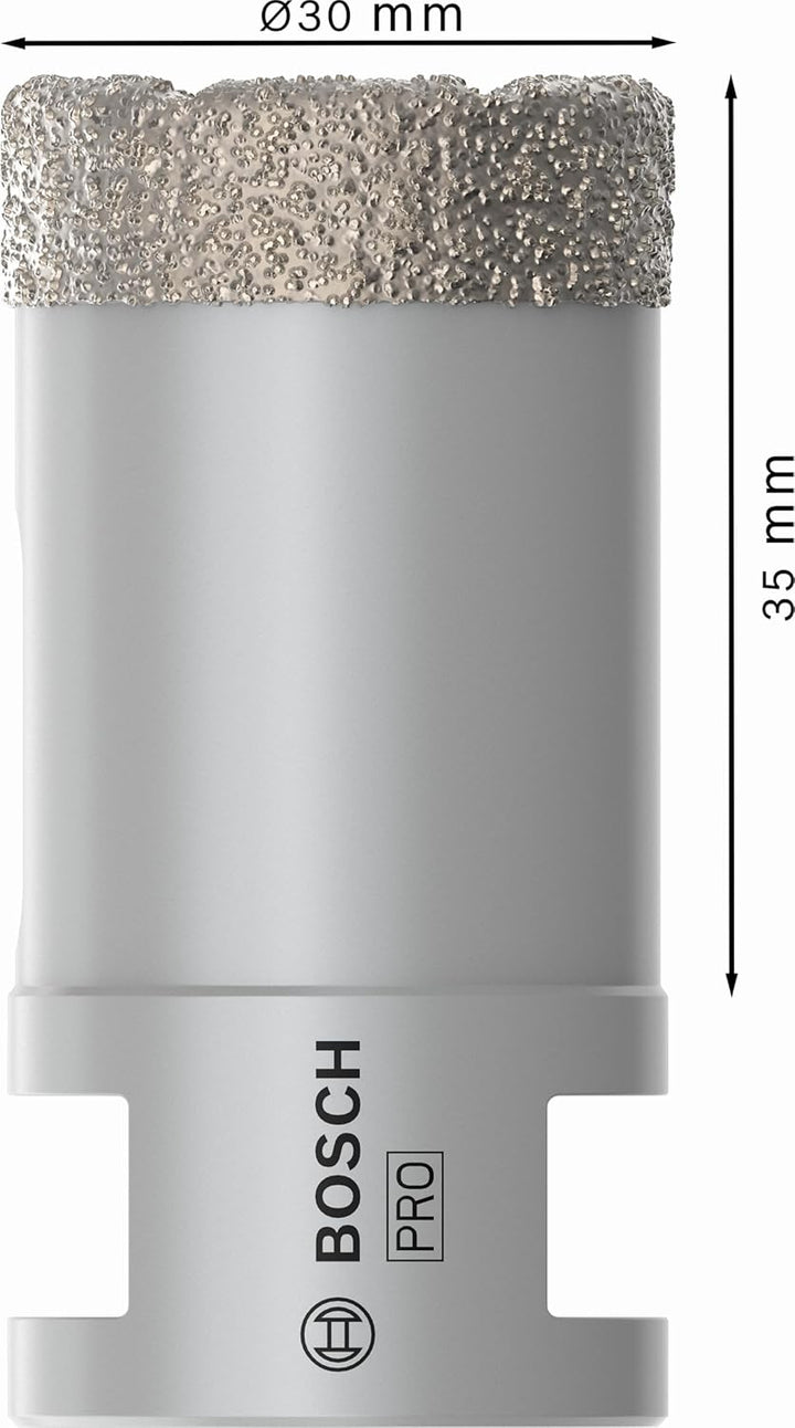 Bosch Accessories Bosch Professional 1x Diamanttrockenbohrer Dry Speed Best for Ceramic (für Trocken