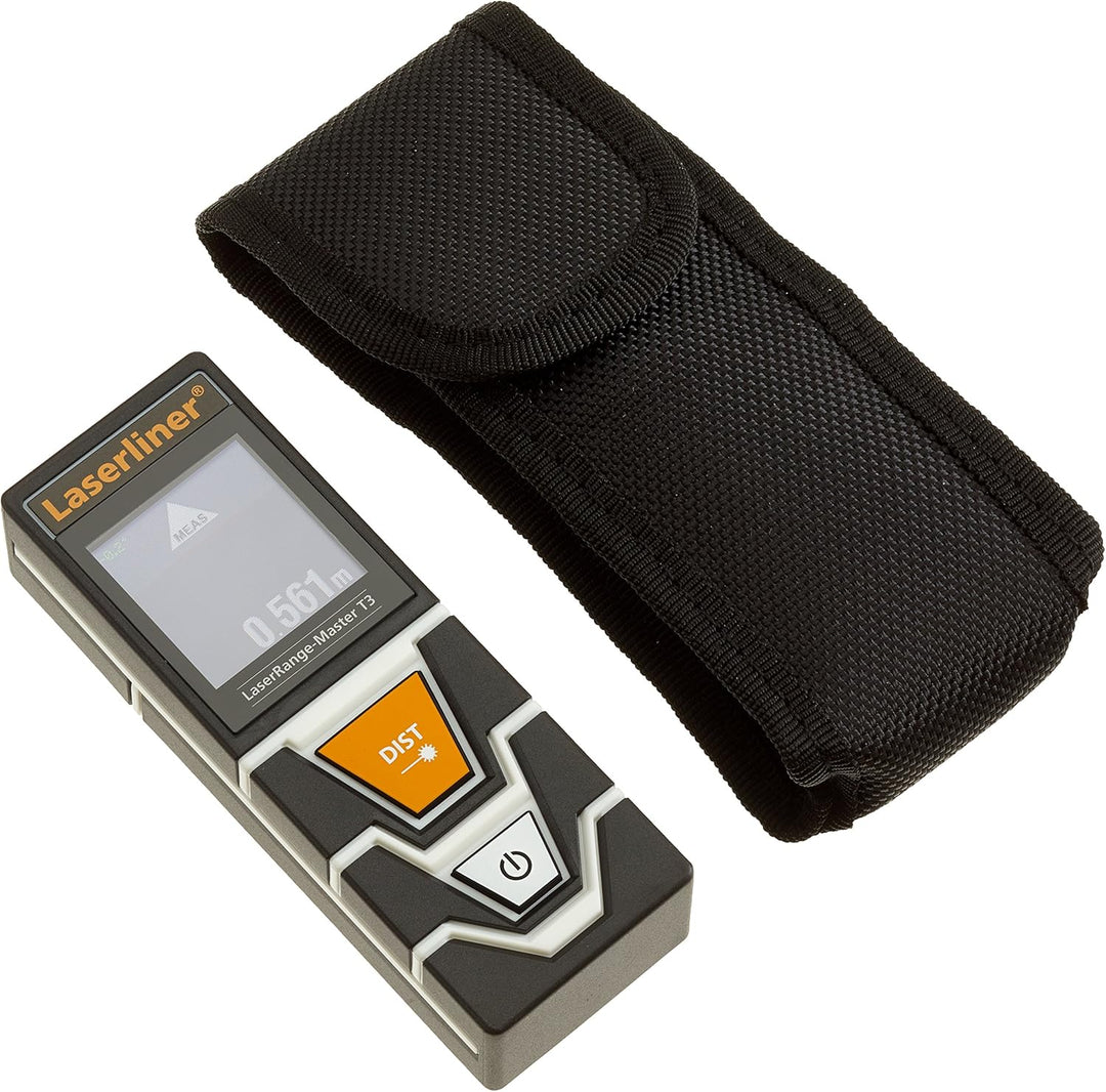 LASERLINER - LaserRange-Master T3 - Entfernungsmesser, Präzise Messungen, Längen, Flächen und Volumi