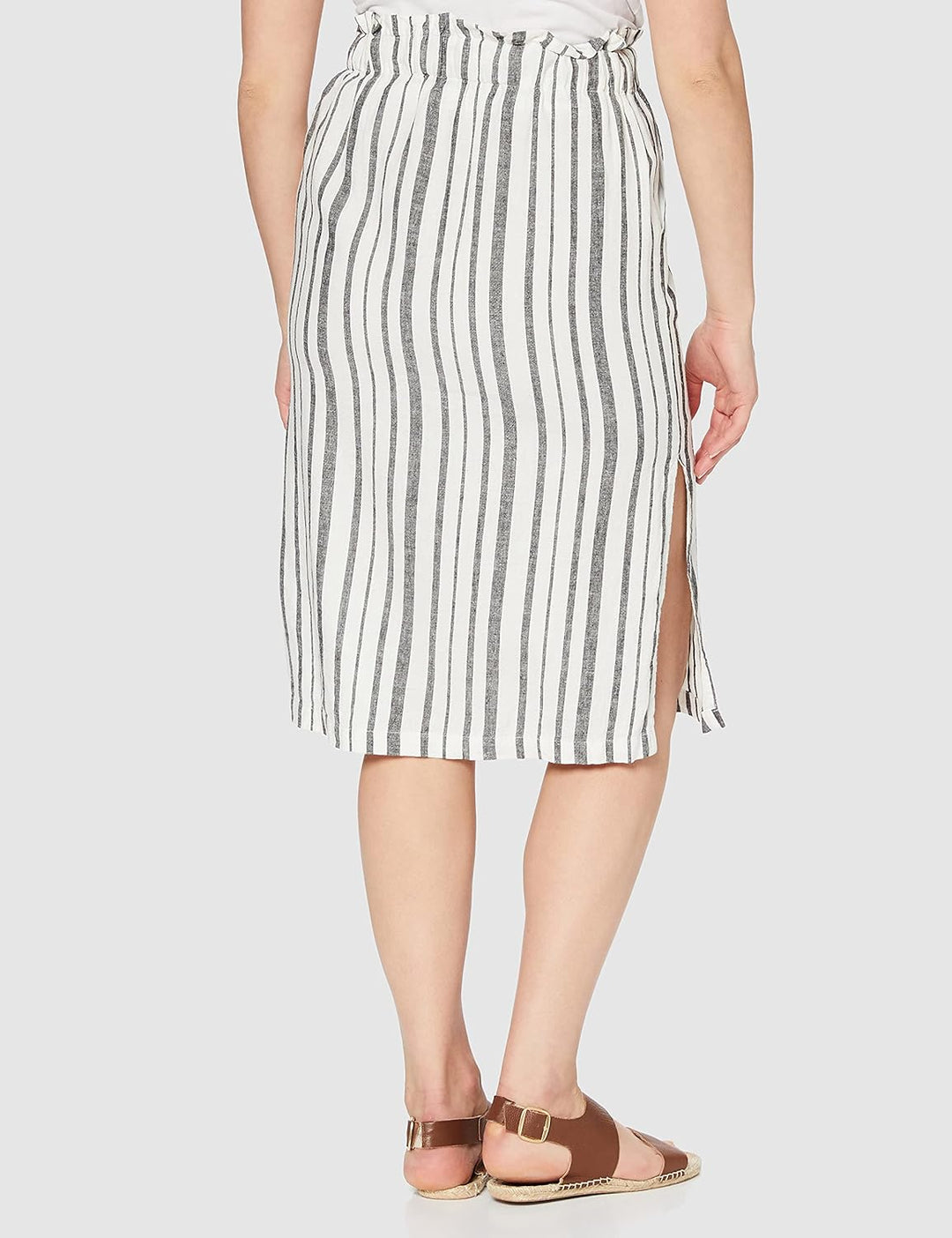FIND Damen Rs-0116 rock, Mehrfarbig (BLACK /WHITE STRIPE), 36 (Herstellergrösse: Small)