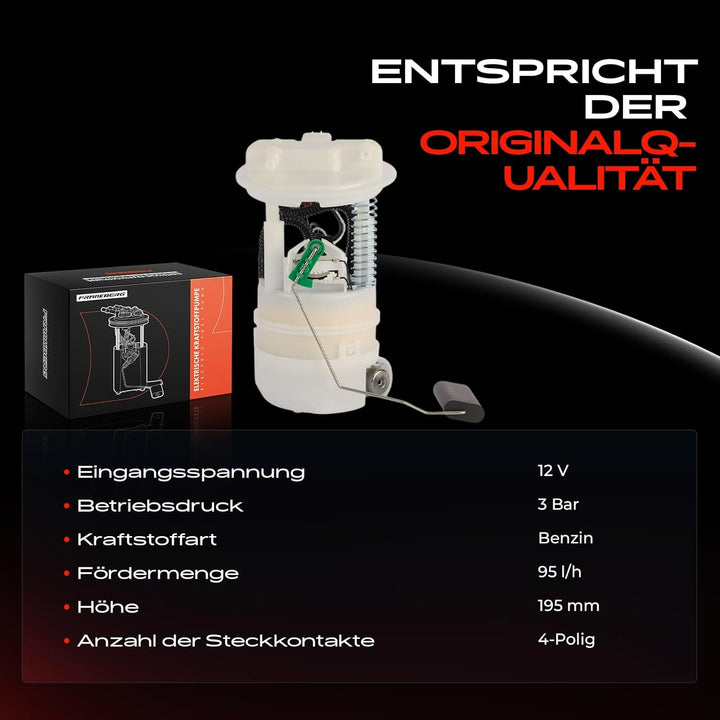 Kraftstoffpumpe Benzinpumpe für Clio IV BH 1.2 16V Benzin 2012-2020 172027628R