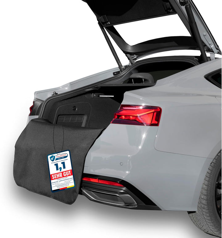 Ladekantenschutz Kofferraum [GEPOLSTERT & WASSERDICHT] – Universelle Schutzmatte geeignet vom Kleinw