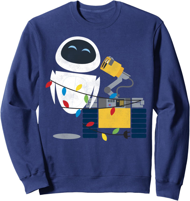 Disney Pixar Wall-E Eve Weihnachten Light Wrap Sweatshirt