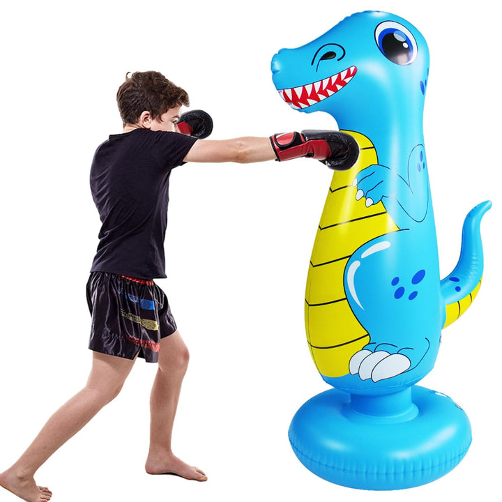 SUNSHINEMALL Boxsack für Kinder Boxen Dummy aufblasbare Cool Spass Spielzeug für Jungen Sport Gesche
