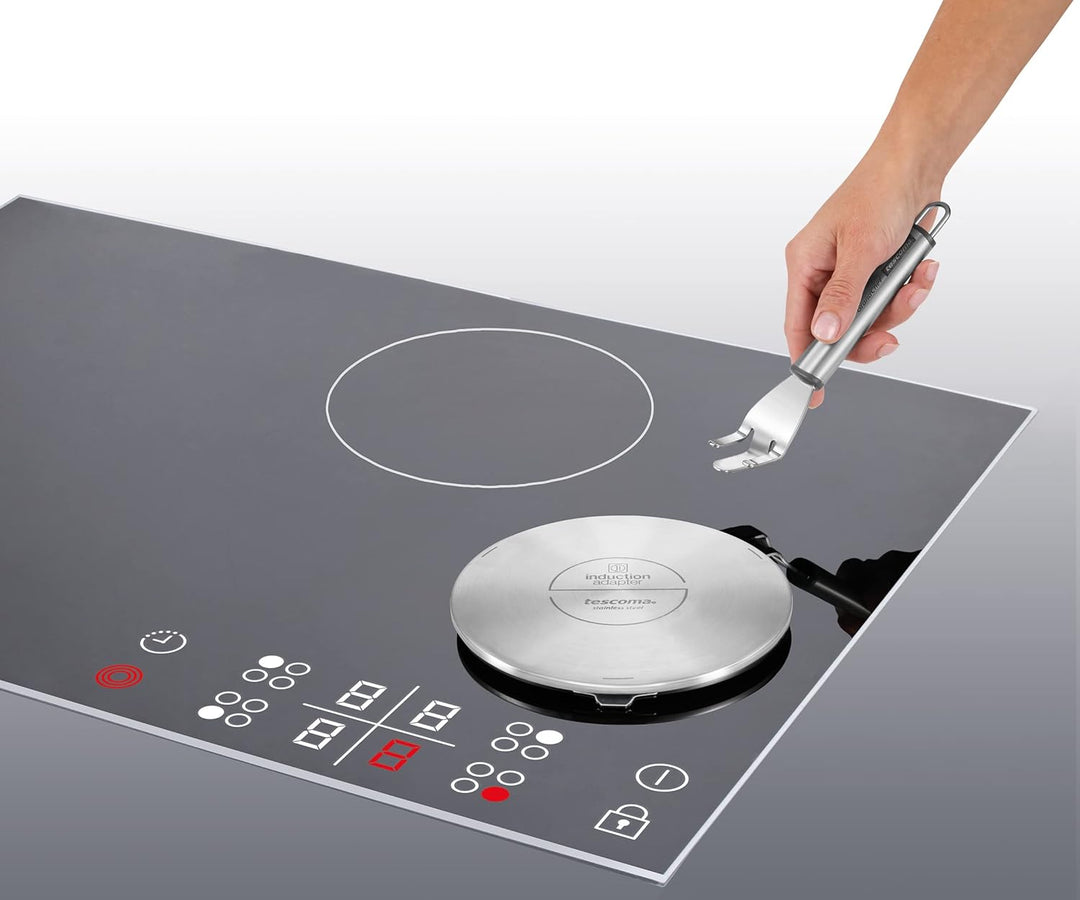 Tescoma GrandCHEF Induktions-Adapter, Edelstahl (17cm) 17 cm, 17 cm