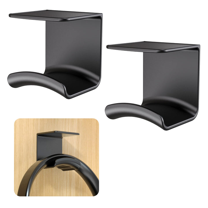 Cozycase Universal Headset Halterung Tisch - 2 Stück Kopfhörer Halter Wandhalterung Holder mit stark