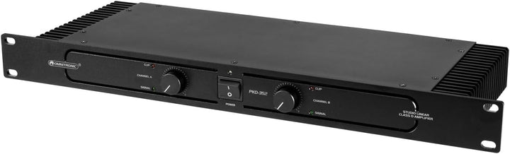 OMNITRONIC PKD-352 Class-D Studioverstärker | 2-Kanal-Studio-Verstärker mit Schaltnetzteil, 2 x 175