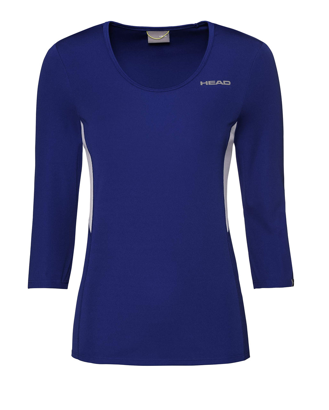 HEAD Damen Club Tech 3/4 Shirt W Tennisbekleidung M Blau, M Blau