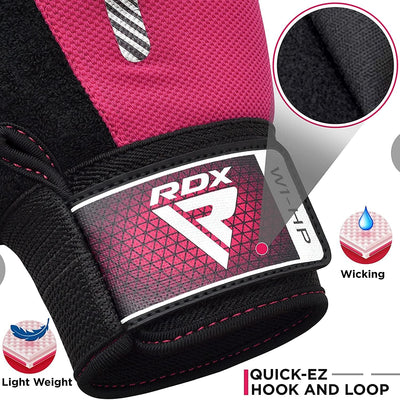 RDX Fitness Handschuhe Damen Herren, Anti-Rutsch Gewichtheben Workout Gym Gloves Krafttraining Train