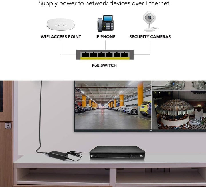 KFD Ladegerät Netzteil 48V für Hoioto ADS-110DL-52-1 480072G ADS-110DL-52-1480072G Dahua NVR PoE Tex