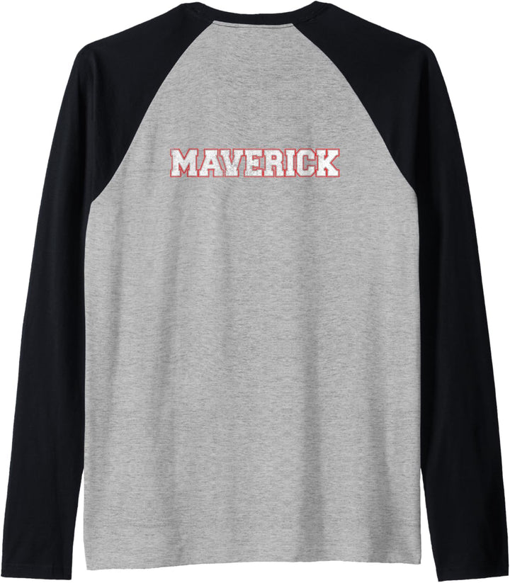 Top Gun Maverick und Logo Raglan
