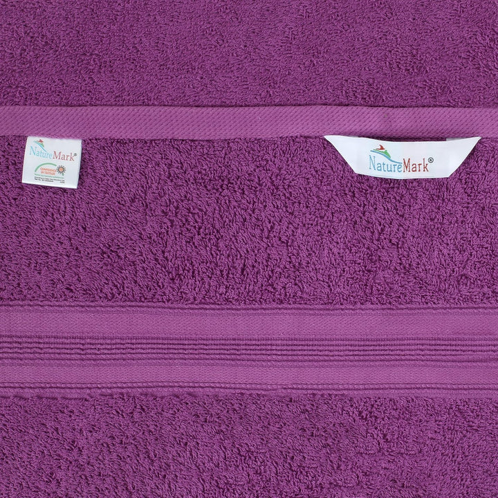 NatureMark 10 TLG. Frottier Handtuch-Set Verschiedene Grössen 4X Handtücher, 2X Duschtücher, 2X Gäst