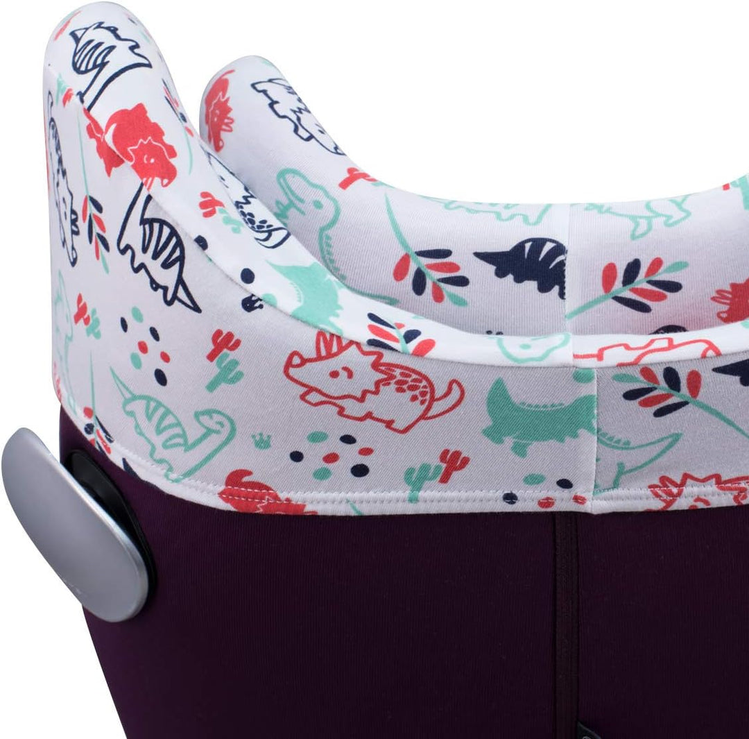 JYOKO KIDS Bezug kompatibel mit Cybex Sirona, Q I Size (DINO PARTY, SIRONA)