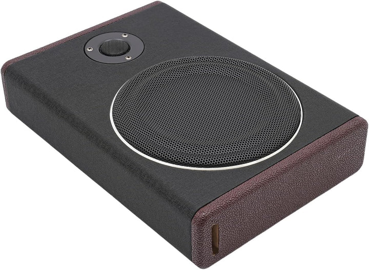 Aktivsubwoofer, 600W Subwoofer Aktiv Powered Untersit, Flacher Lautsprecher mit Verstärker, Car HiFi
