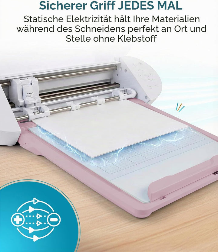 Silhouette America Silhouette Elektrostatische Schneidematte für die Verwendung mit Cameo 5 und Came