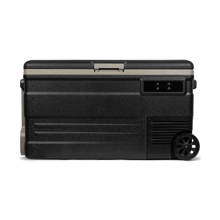 Steamy-E Single Zone 75 Roller, Elektrische Kompressor Kühlbox mit Rollen, 74 Liter, 12V/ 230V, zum