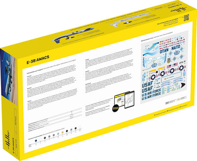 Heller 56308 Starter Kit E-3B AWACS 1/72