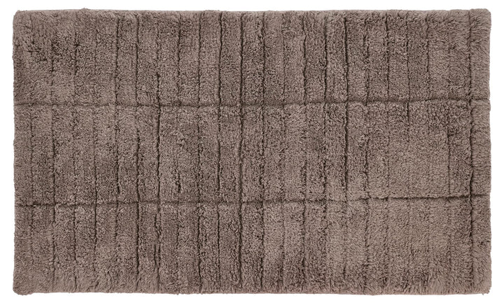 Zone Denmark Tiles Badematte, Badteppich rutschfest, Duschvorleger fürs Badezimmer aus 100% Baumwoll