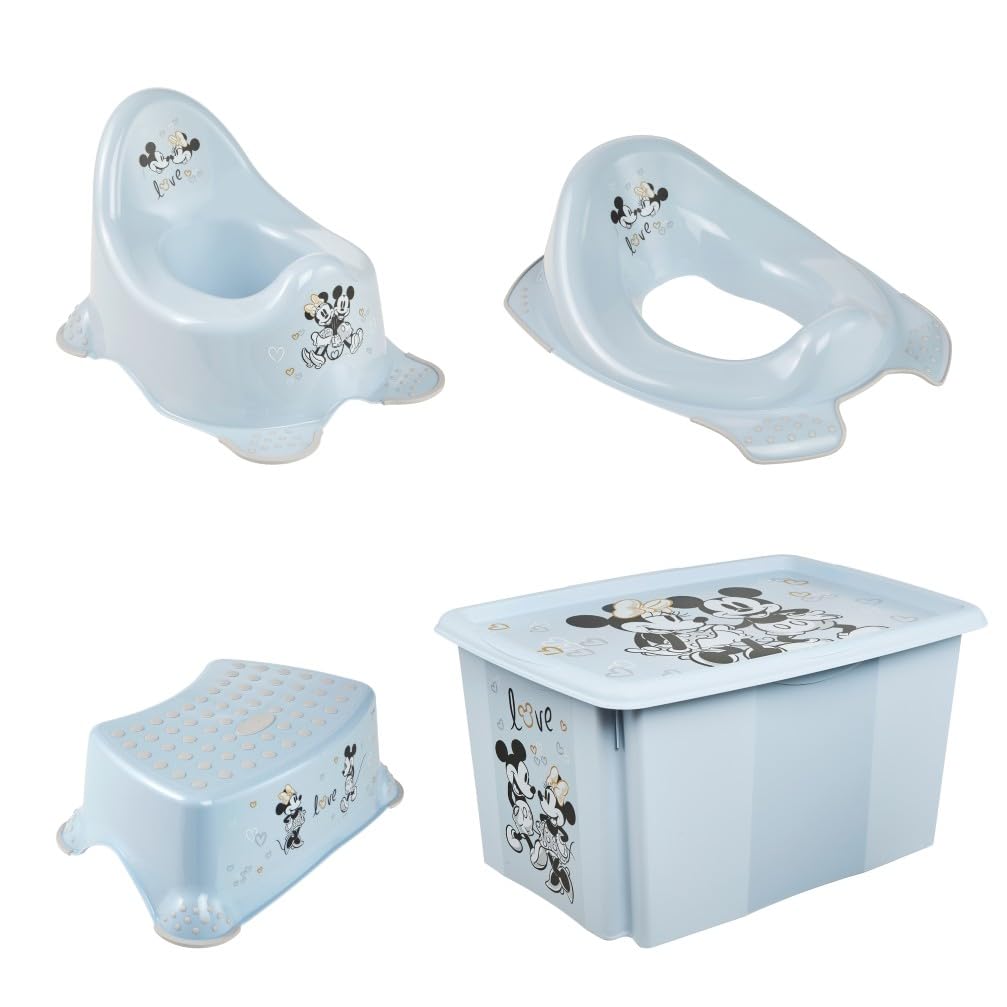 keeeper Mickey-Set Babytopf adam + Toilettensitz ewa + Tritthocker tomek + Aufbewahrungsbox karolina