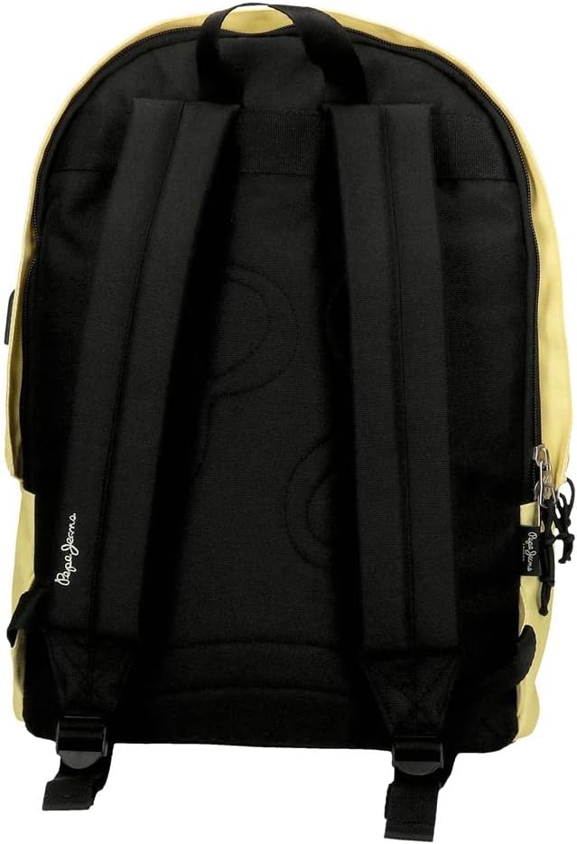 Pepe Jeans Unisex Kinder Aris Gepäck- Messenger Bag (1er Pack) Einheitsgrösse Hellgelb, Einheitsgr&#