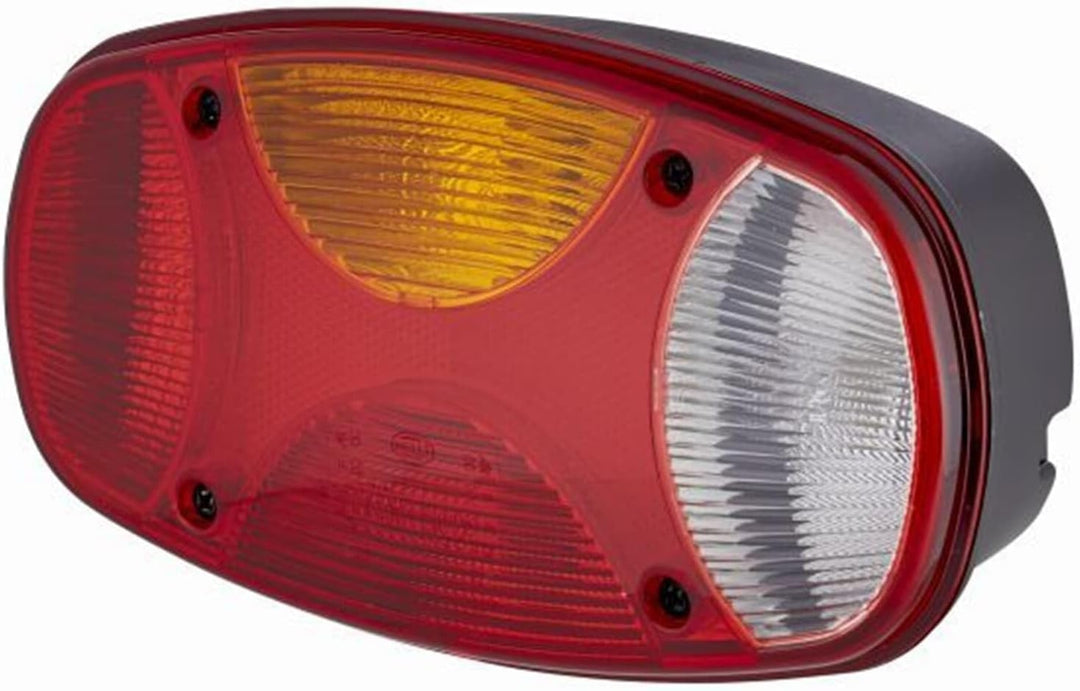 HELLA - Heckleuchte - Cargoluna - Glühlampe - 24/12V - Anbau/geschraubt - Lichtscheibenfarbe: mehrfa