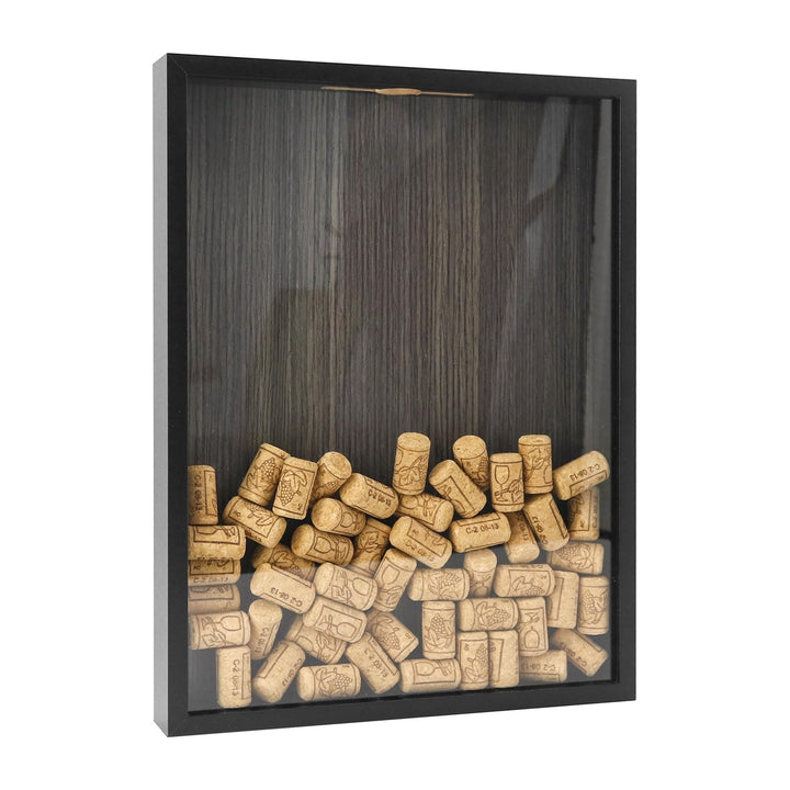 Reise-Schattenbox, schwarz, 30,5 x 40,6 cm, mit Schlitz, Filmreise, Sportveranstaltungen, Konzert, T