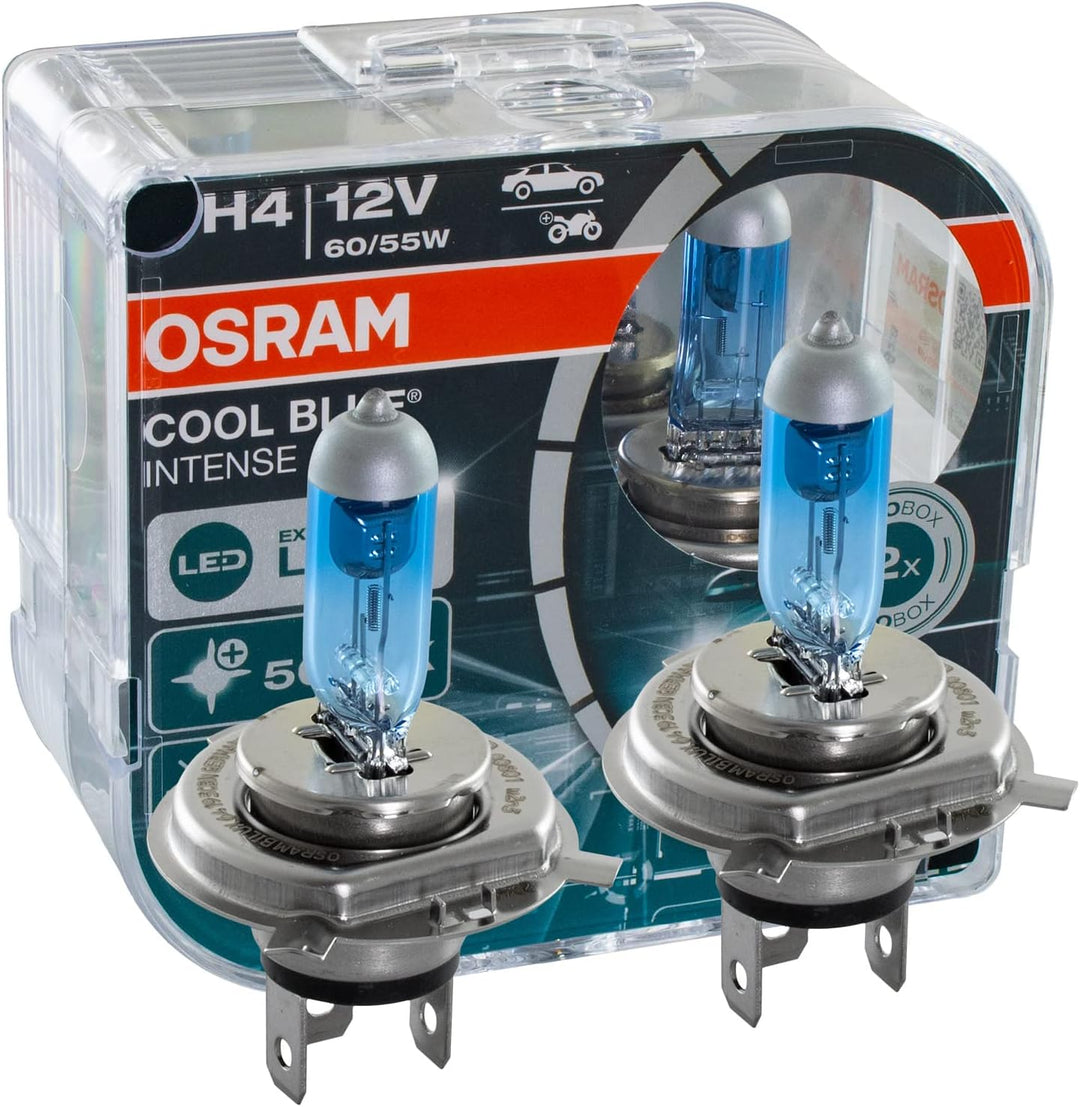 EISENFELS Set 106570058 erstellt mit Scheinwerfer links und rechts + OSRAM COOL BLUE INTENSE H4 Leuc