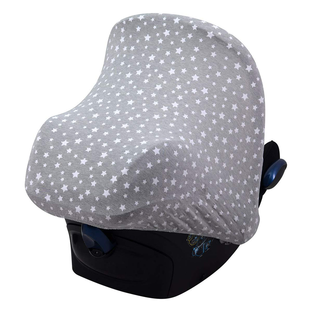 JYOKO KIDS Universal Sonnenverdeck kompatibel mit Maxi Cosi Gr 0 (White Star), White Star