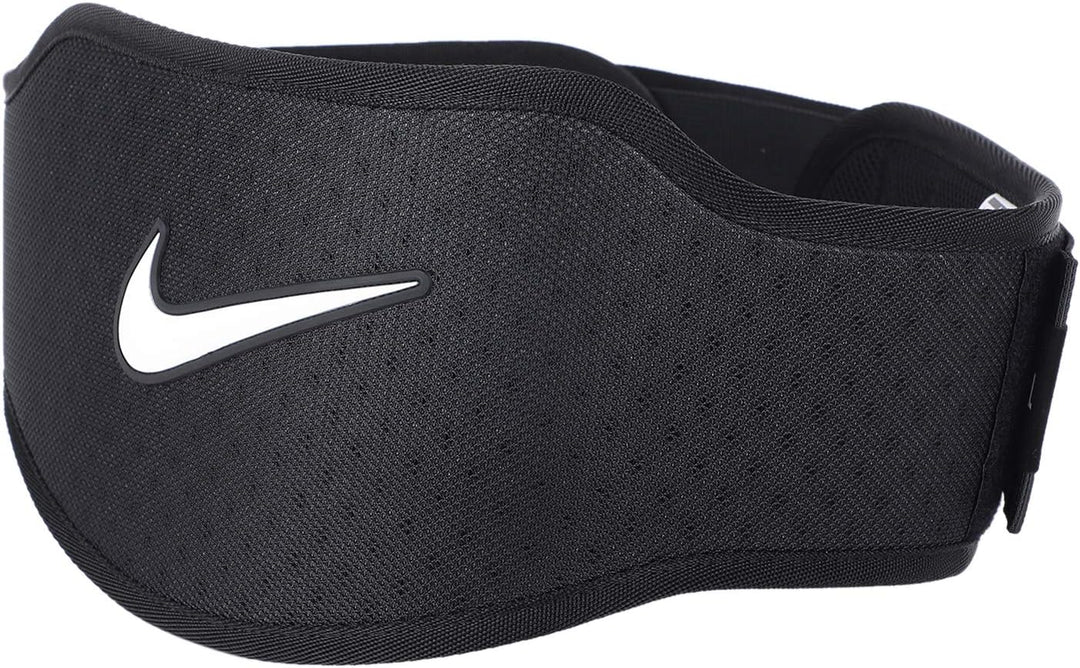 Nike Strength Trainingsgürtel, 3,0 M Schwarz/Schwarz/Weiss, M Schwarz/Schwarz/Weiss