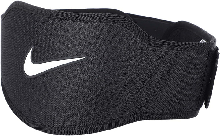 Nike Strength Trainingsgürtel, 3,0 M Schwarz/Schwarz/Weiss, M Schwarz/Schwarz/Weiss