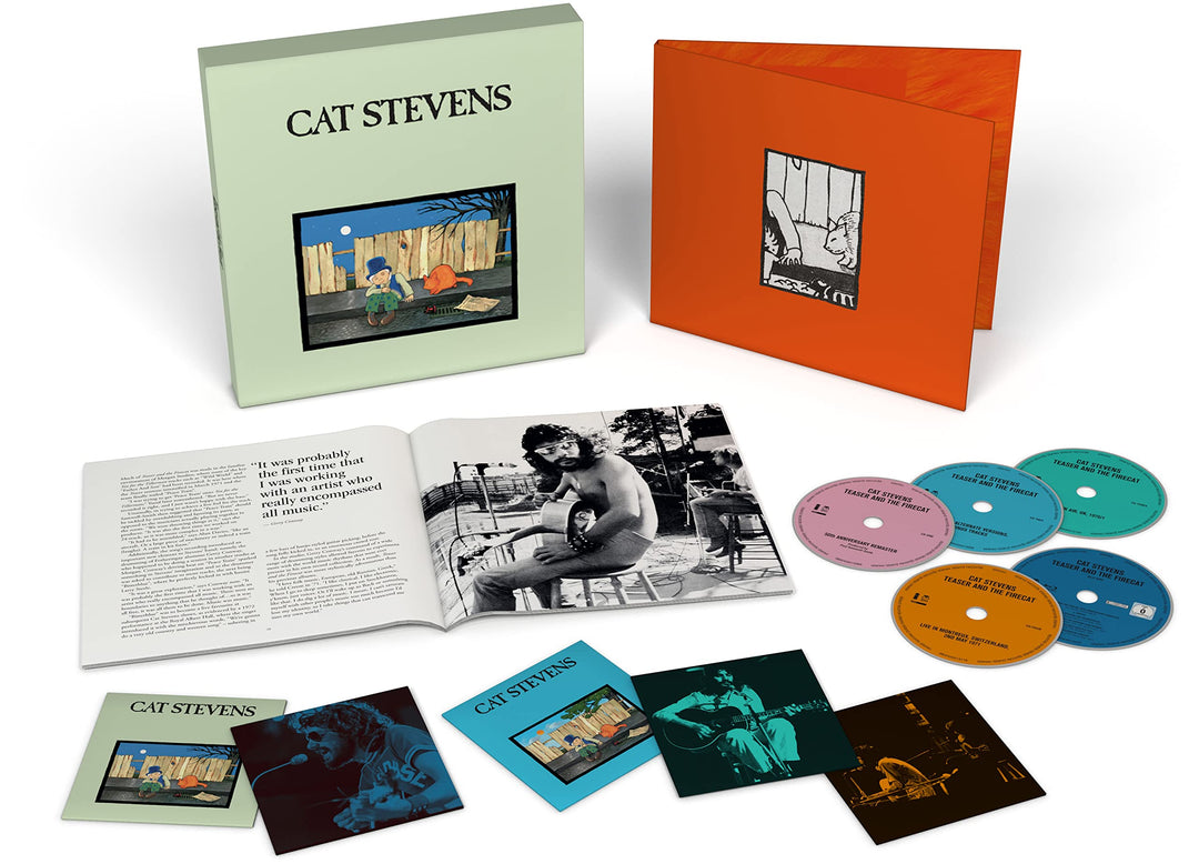 Teaser and The Firecat (4CD + Blu Ray), Audio-CD