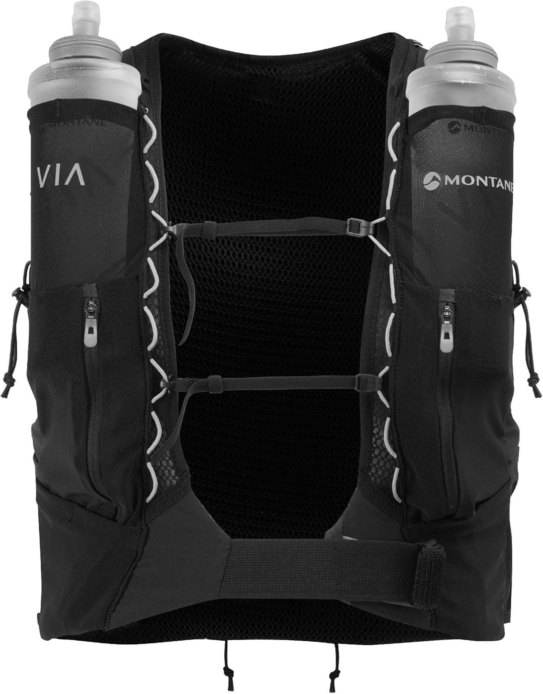 Montane Gecko VP 5 Laufen Pack Schwarz S, Schwarz S