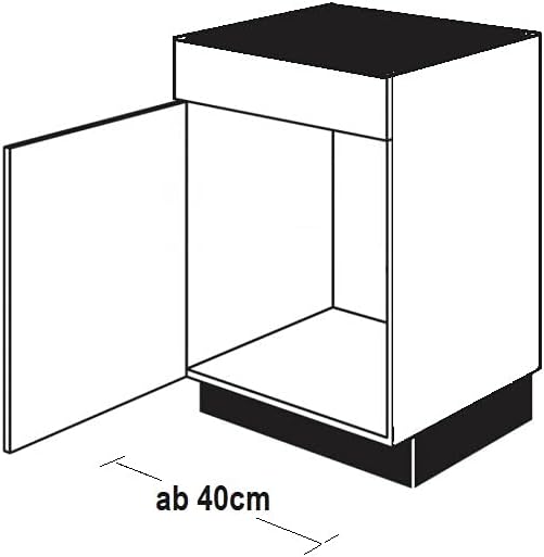 Hailo Raumspar Tandem Küchen-Abfalleimer, Plastik, Schwarz, One