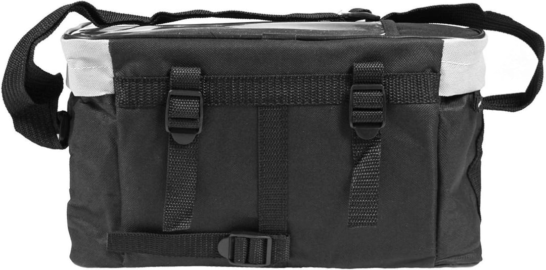 Out BAG CHECK.IN Unisex Jugend Bike Kühltaschen und-Boxen, Grau/Schwarz, Circa 30 x 15 x 18 cm