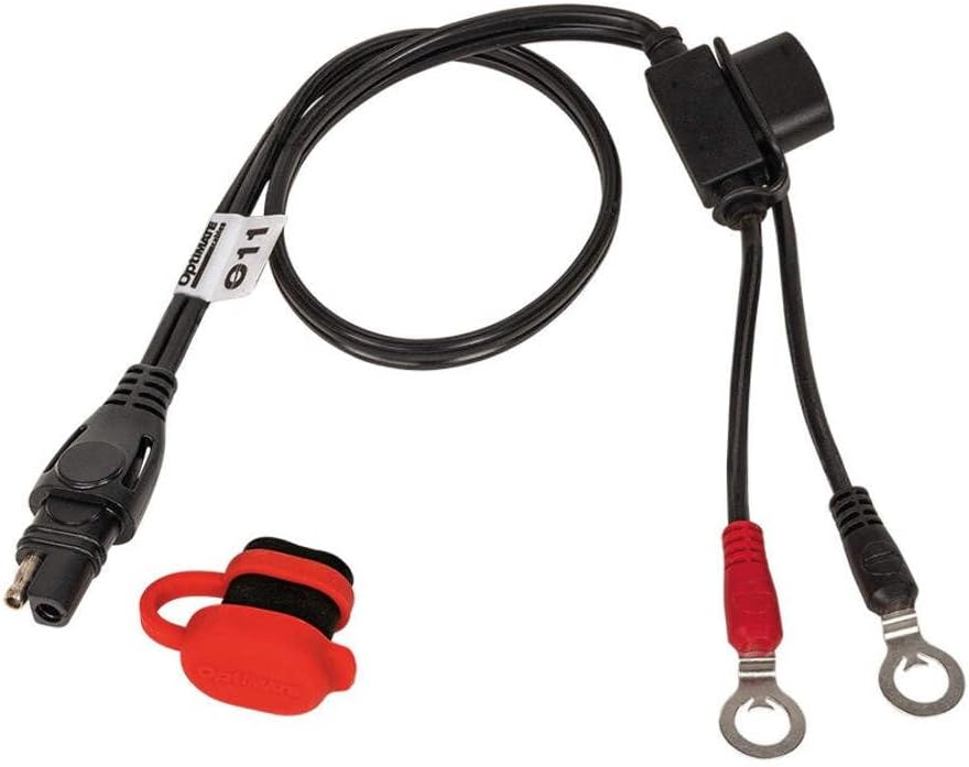 OptiMATE O-11 O11, Kompatibel mit PKW, Blue OptiMATE Witterungsbeständige Batteriezuleitung, Schwerl