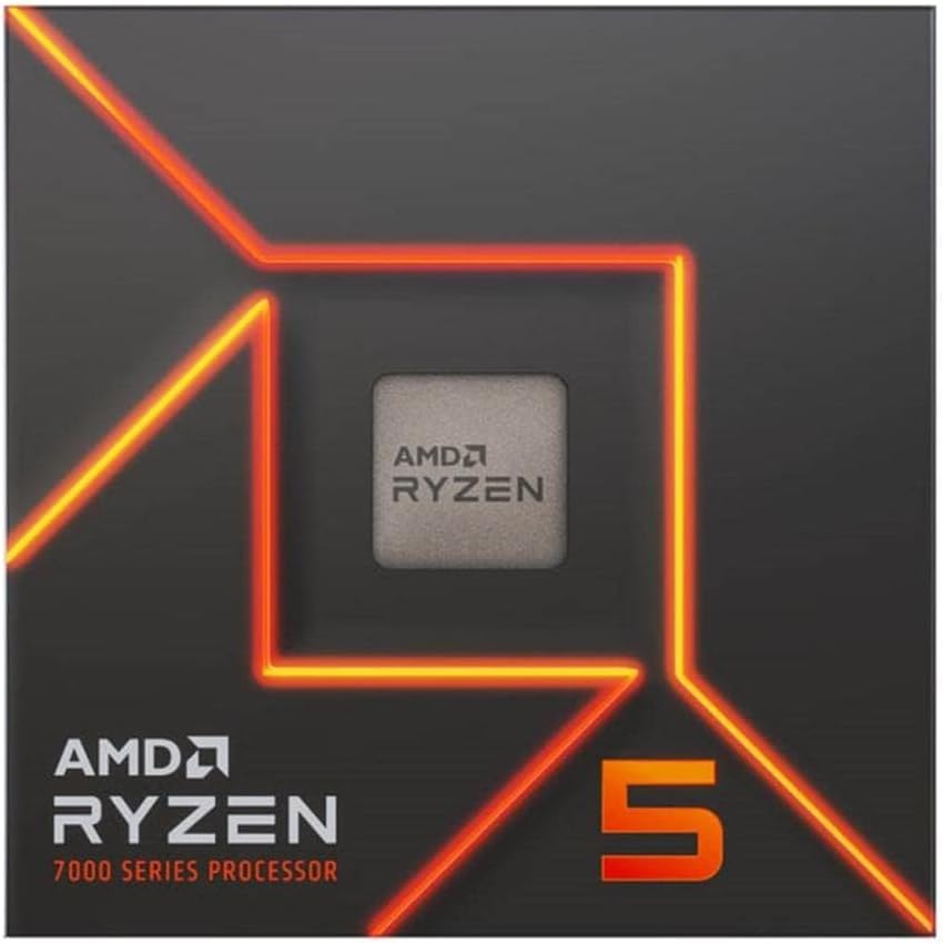 AMD Ryzen 5 7600 Processor 38 GHz 32 MB L2 & L3