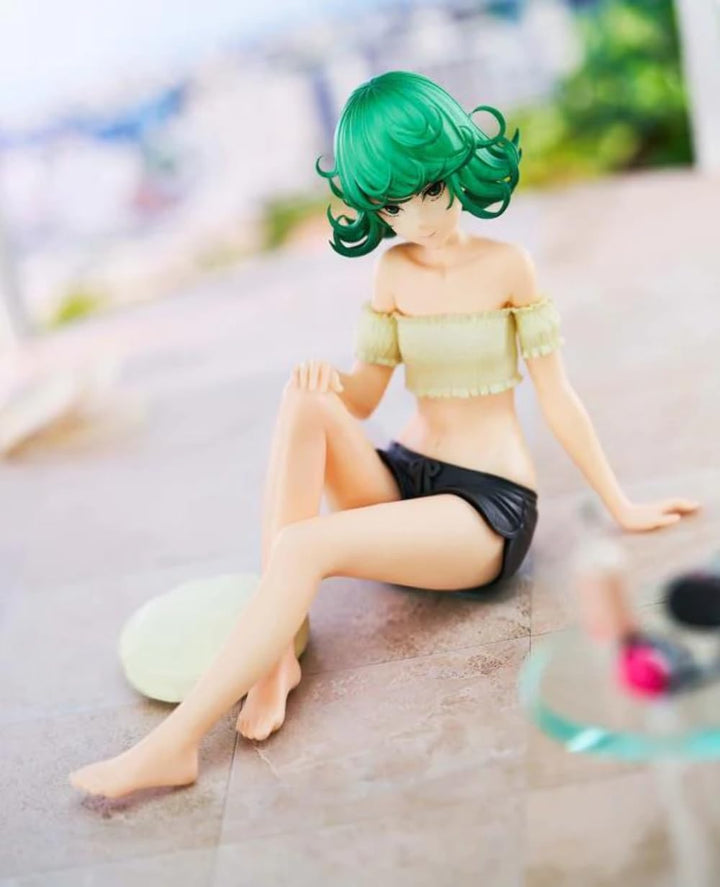 BANPRESTO, Tornado One Punch Man, Relax Time 10 cm, Mehrfarbig BP88145