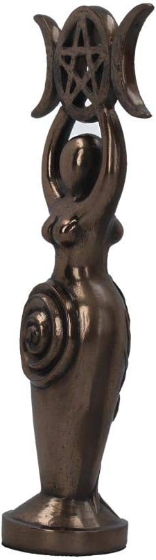 Nemesis Now Dekofigur Triple Goddess Idol, 25 cm, bronzefarben