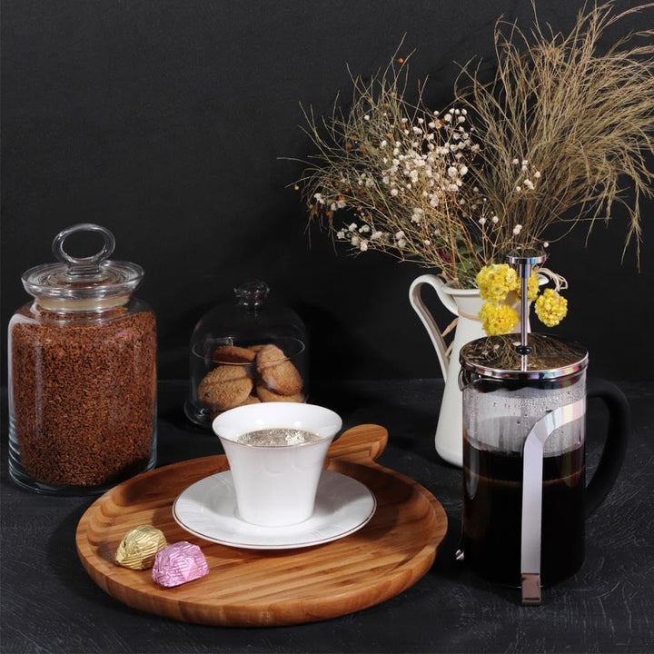 Any Morning FY450 French Press für Kaffee und Kräutertee 600 ml, 600 ML