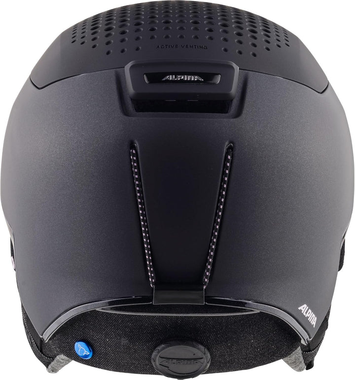 ALPINA Unisex - Erwachsene, GEMS Skihelm black-rose matt 55-59 cm, black-rose matt 55-59 cm