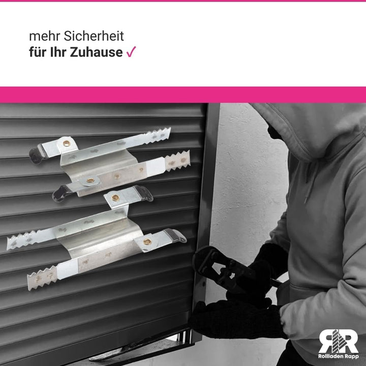 Klemmsicherung für Rollladen Einbruchsicherung - 10 Stück im Set [5x685330]